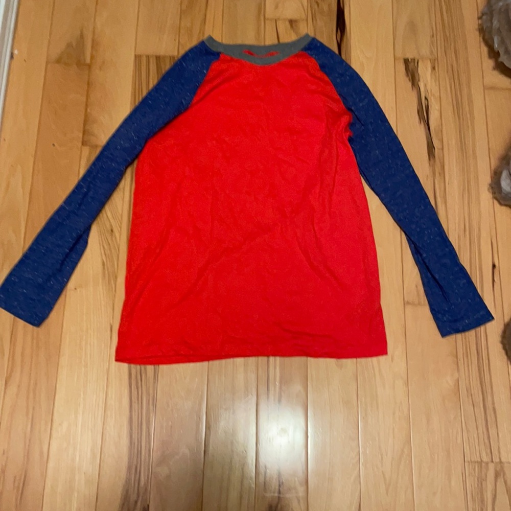 Boys long sleeve bright shirt